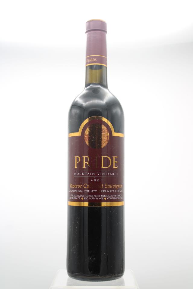 Pride Mountain Cabernet Sauvignon Reserve Sonoma County / Napa County 2009