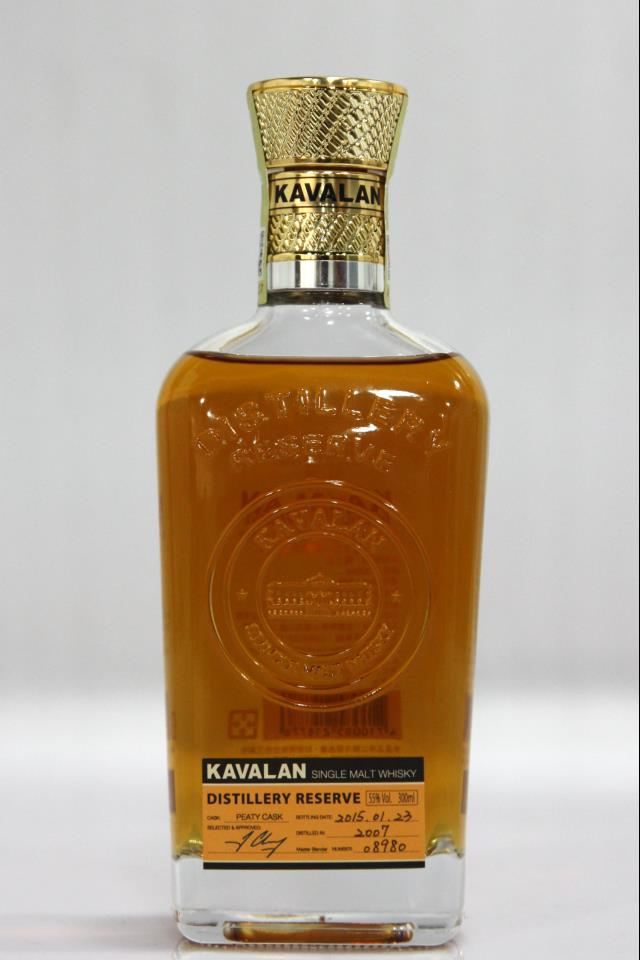 Kavalan Single Malt Whisky Distillery Reserve Peaty Cask 2007
