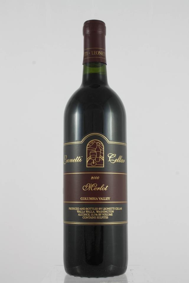 Leonetti Cellar Merlot 2000