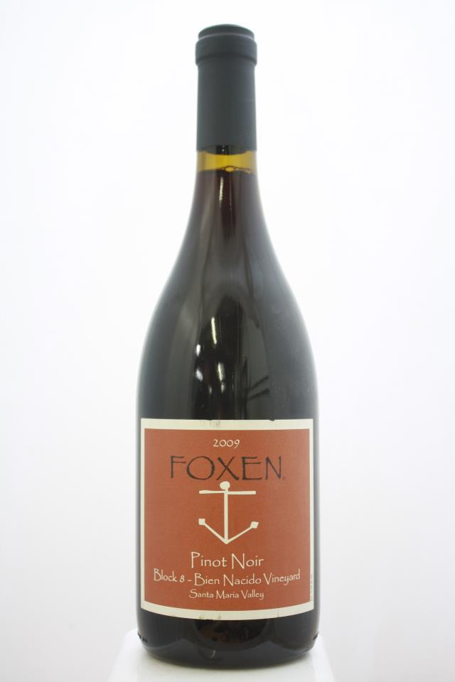 Foxen Pinot Noir Bien Nacido Vineyard Block 8 2009