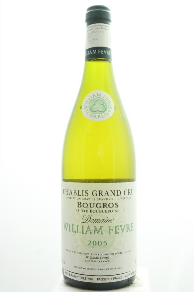 William Fèvre (Domaine) Chablis Bougros Côte Bouguerots 2005