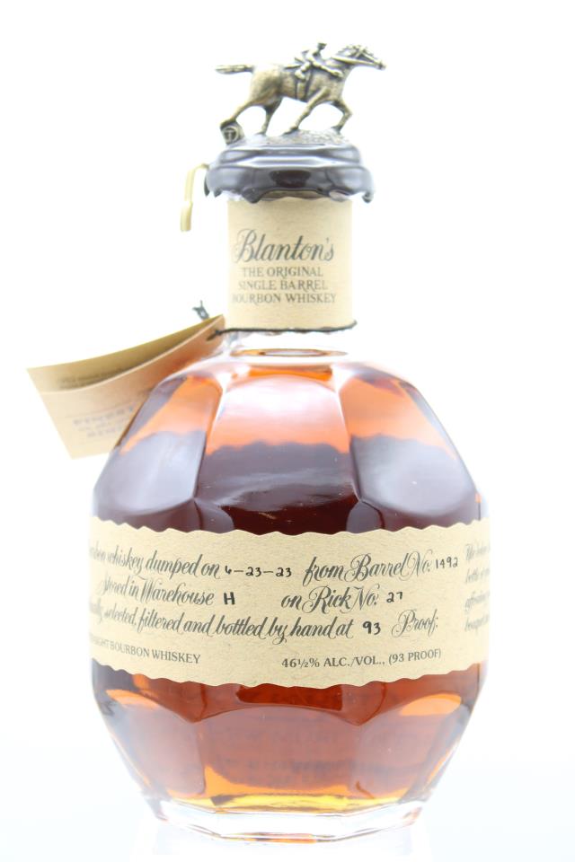 Blanton's Original Single Barrel Bourbon Whiskey NV