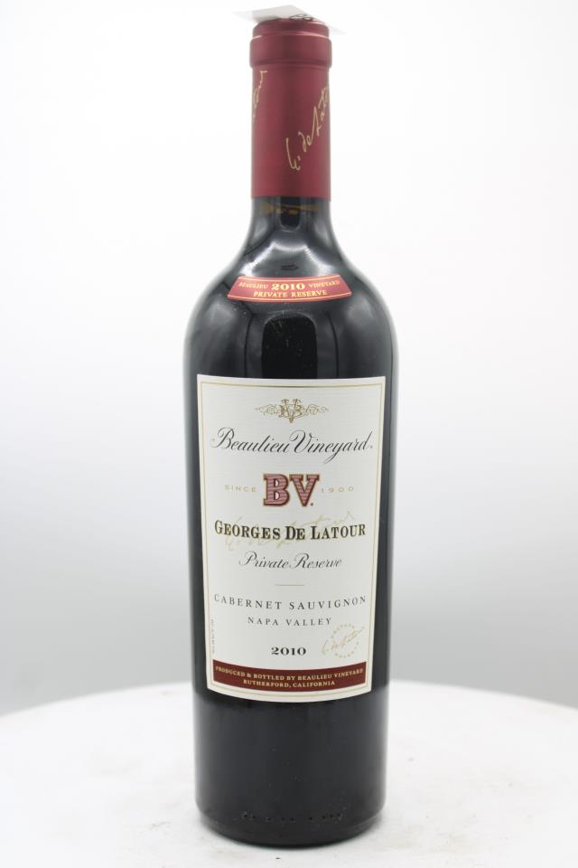 BV Cabernet Sauvignon Georges de Latour Private Reserve 2010
