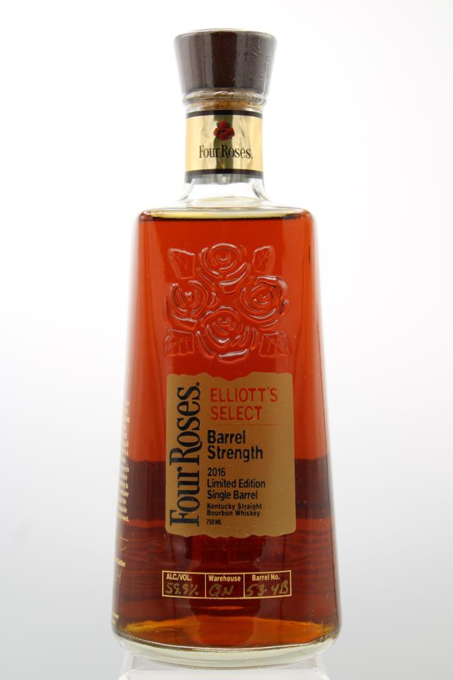 Four Roses 'Elliott's Select' Limited Edition Single Barrel Kentucky Straight Bourbon Whiskey 2016