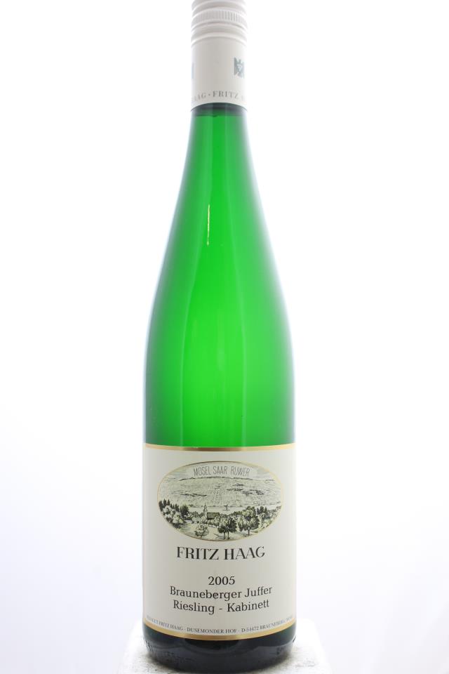 Fritz Haag Brauneberger Juffer Riesling Kabinett #03 2005