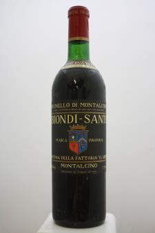 Biondi-Santi (Tenuta Greppo) Brunello di Montalcino Riserva 1971