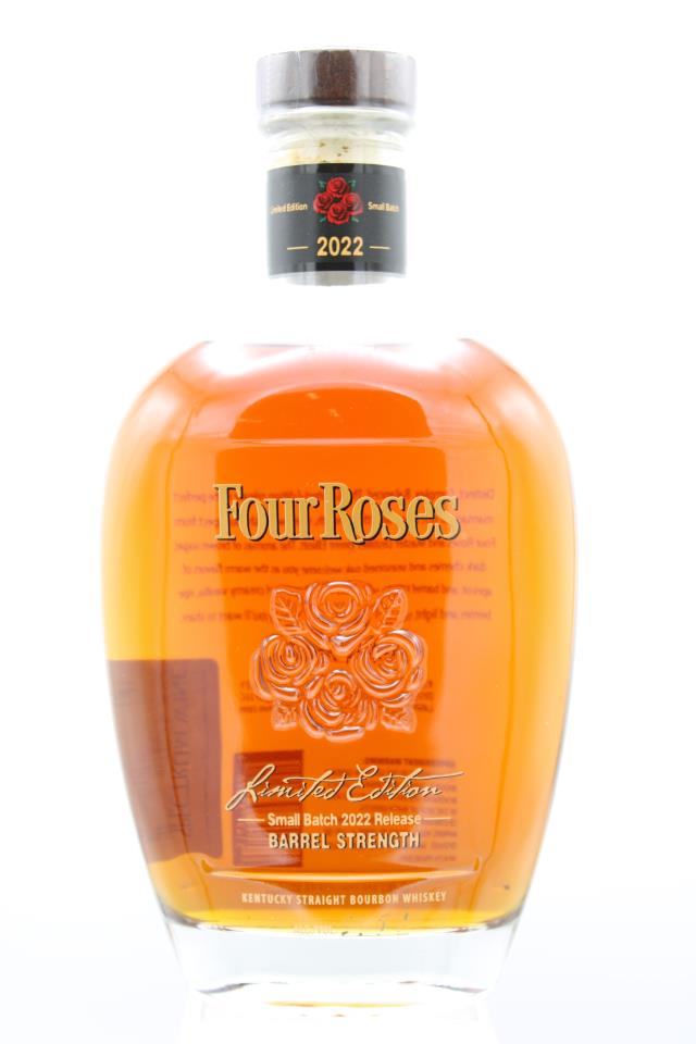 Four Roses Kentucky Straight Bourbon Whiskey Limited Edition Small Batch Barrel Strength 2022 Release NV