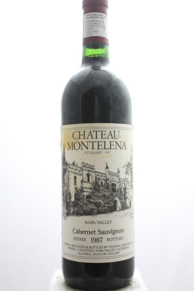 Chateau Montelena Cabernet Sauvignon The Montelena Estate 1987