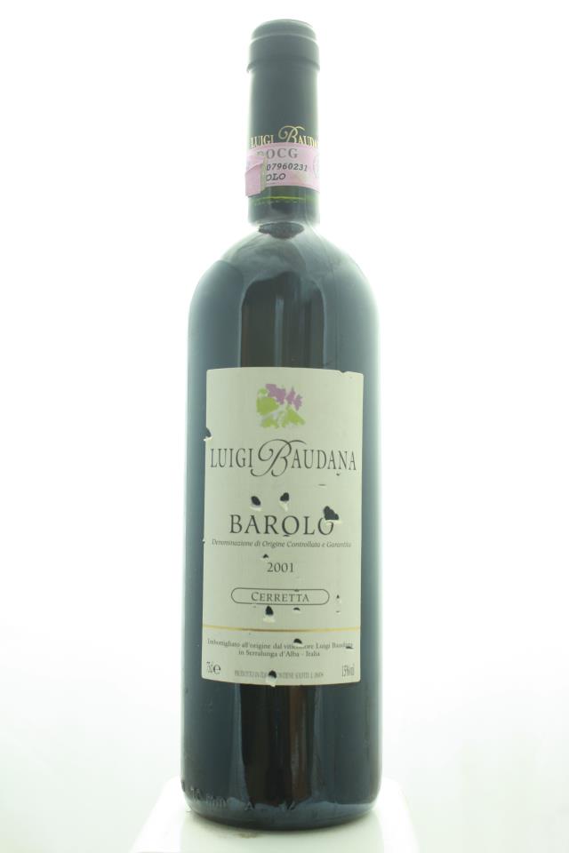Luigi Baudana Barolo Cerretta 2001