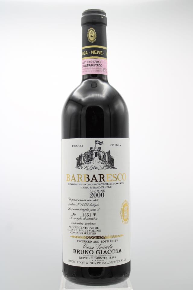 Bruno Giacosa Barbaresco Santo Stefano di Neive 2000