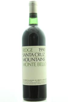 Ridge Vineyards Proprietary Red Estate Monte Bello 1990