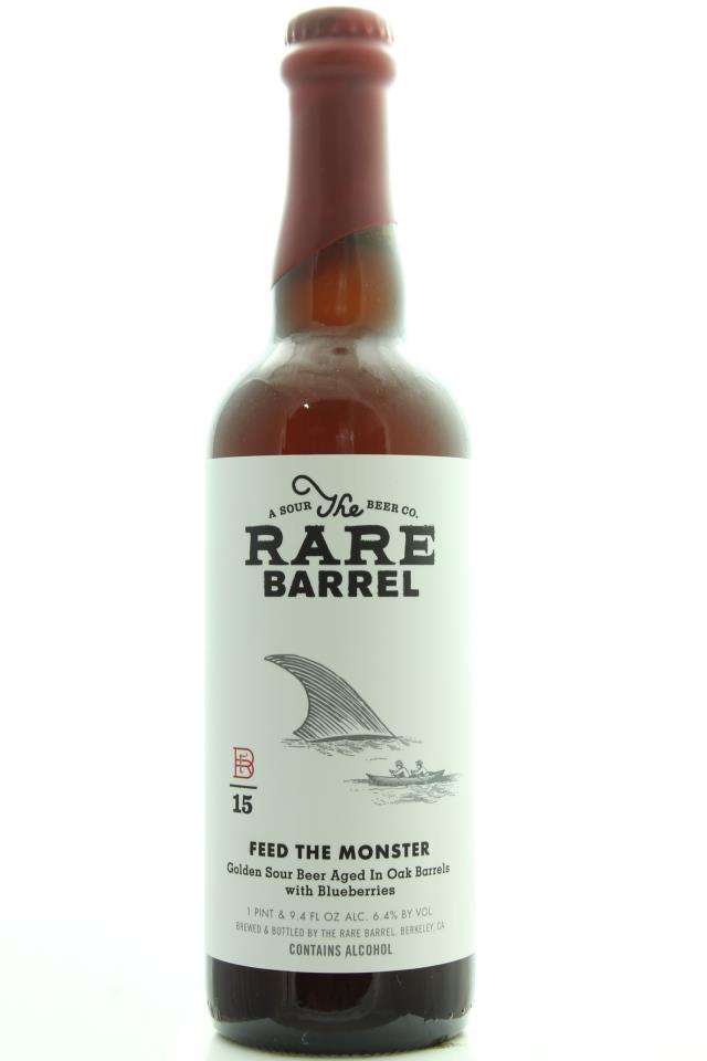 The Rare Barrel Feed the Monster Golden Sour Beer Aged in Oak Barrels with Blueberries 2015
