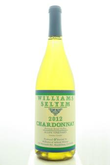 Williams Selyem Chardonnay Allen Vineyard 2012