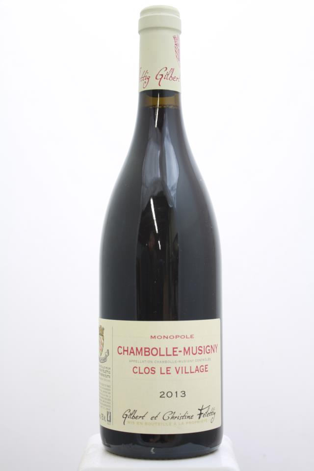 Gilbert et Christine Felettig Chambolle-Musigny Clos Le Village 2013
