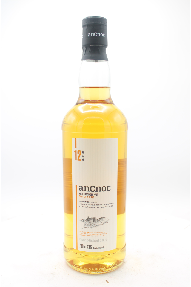 Knockdhu anCnoc 12 Year Old Single Malt Scotch Whisky NV