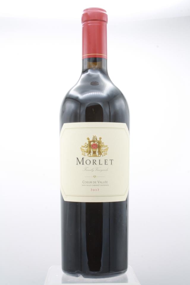 Morlet Family Vineyards Cabernet Sauvignon Coeur de Vallee Beckstoffer To Kalon Vineyard 2012