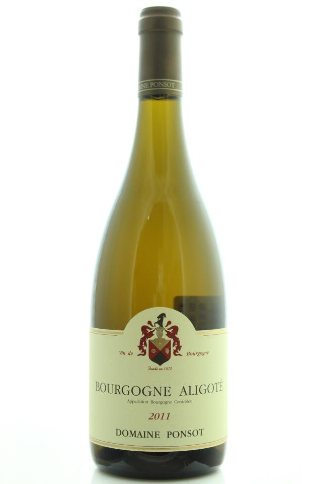 Domaine Ponsot Bourgogne Aligoté 2011