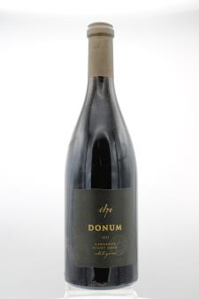 Donum 1870 Pinot Noir Estate Carneros 2012