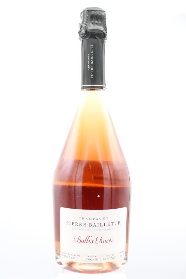 Pierre Baillette 'Bulles Roses' Premier Cru Brut Rose De Saignee NV