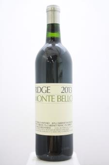 Ridge Vineyards Monte Bello 2013