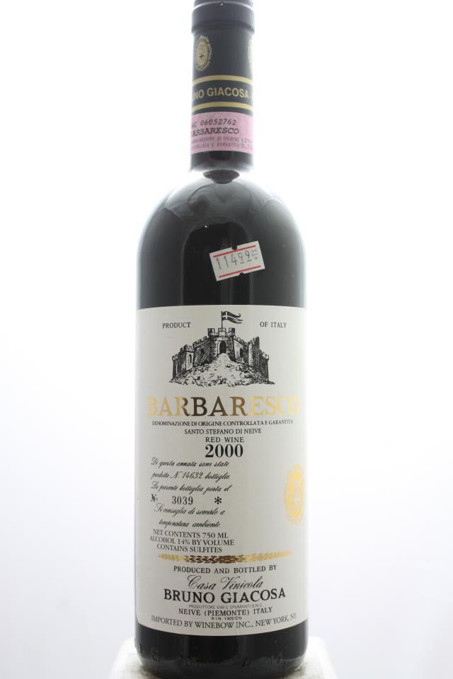 Bruno Giacosa Barbaresco Santo Stefano di Neive 2000