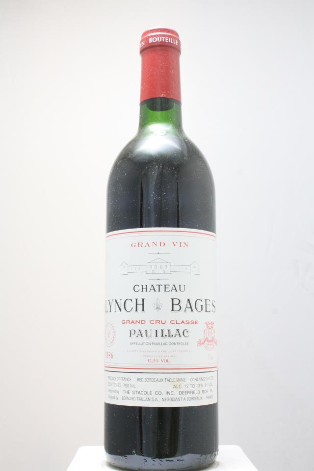 Lynch-Bages 1986