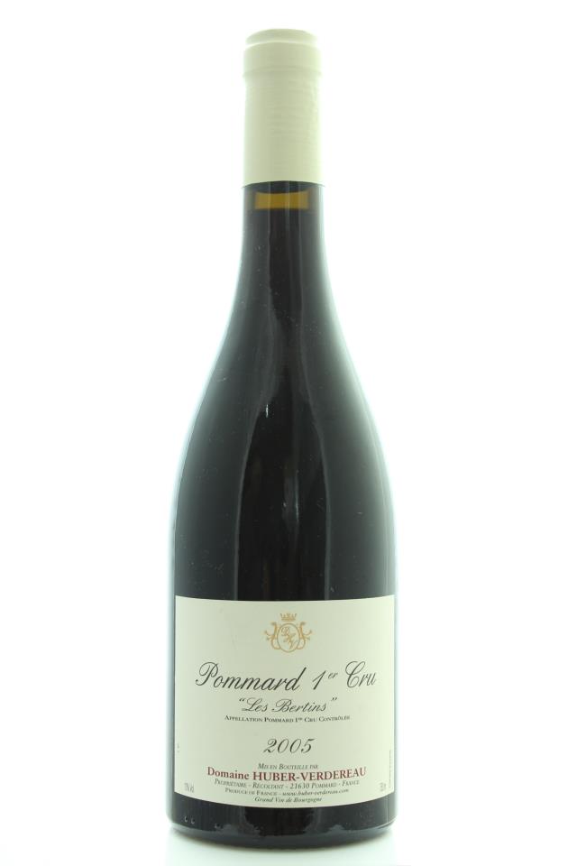 Domaine Huber-Verdereau Pommard Les Bertins 2005