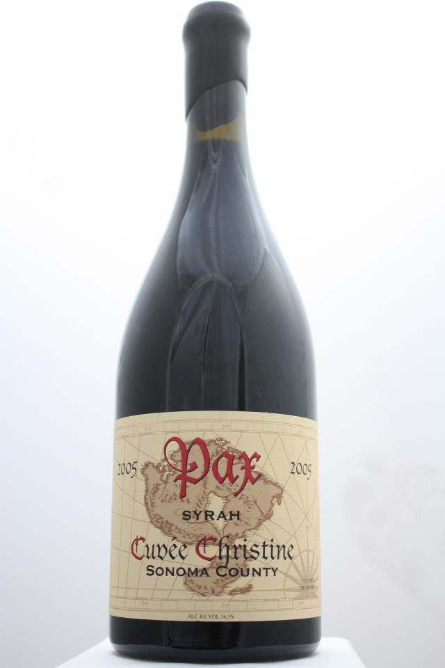 Pax Syrah Cuvée Christine 2005
