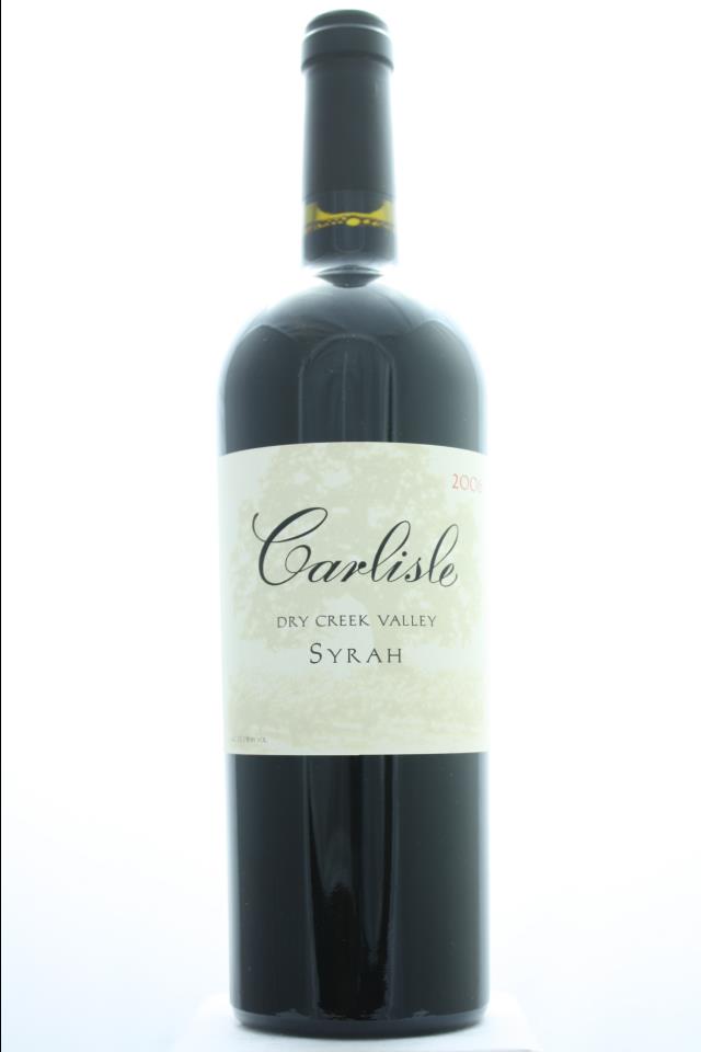 Carlisle Syrah Dry Creek Valley 2006