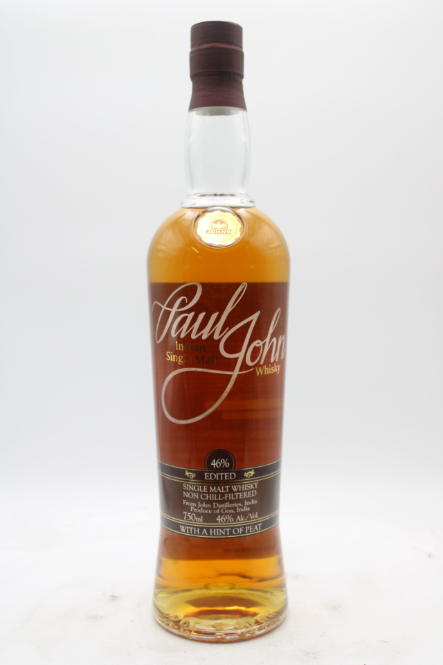 Paul John Indian Single Malt Whiskey Edited NV