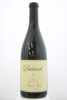 Babcock Pinot Noir Radian Vineyard Radical 2014