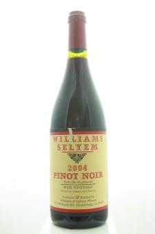 Williams Selyem Pinot Noir Weir Vineyard 2004