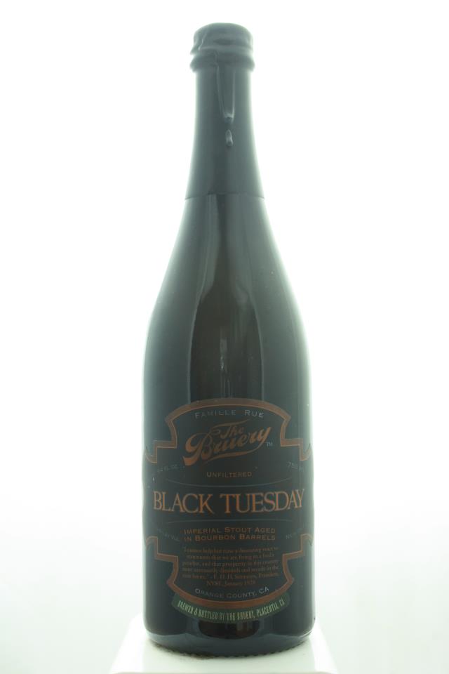 The Bruery Black Tuesday Imperial Stout Aged in Bourbon Barrels 2009