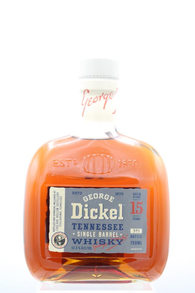 George Dickel Tennessee Whisky Single Barrel Aged-15-Years NV