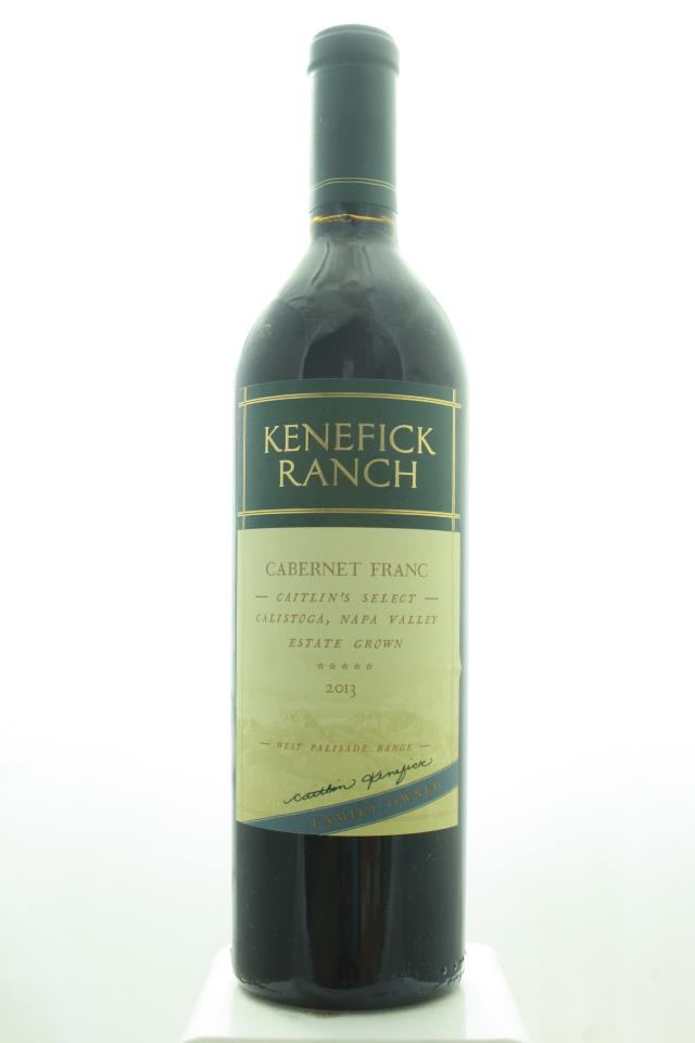 Kenefick Ranch Cabernet Franc Estate Caitlin's Select 2013
