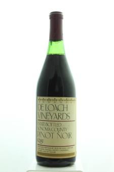 DeLoach Vineyards Pinot Noir Estate 1981