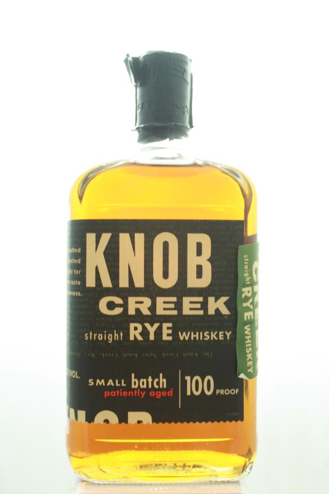 Knob Creek Straight Rye Whiskey Small Batch Patiently Aged NV