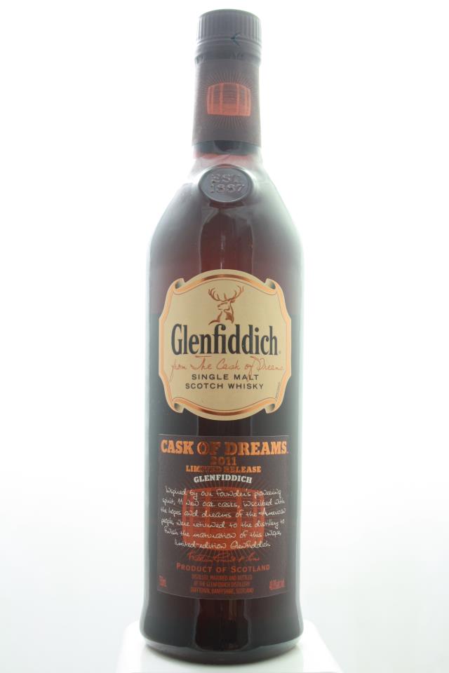Glenfiddich Single Malt Scotch Whisky Cask of Dreams 2011 Limited Release NV