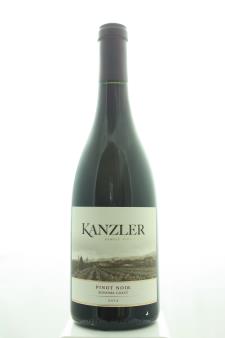 Kanzler Family Vineyards Pinot Noir Sonoma Coast 2014