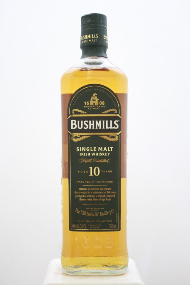 Bushmills Single Malt Irish Whiskey 10 Year NV