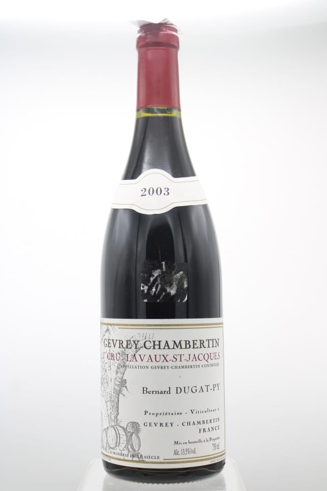 Bernard Dugat-Py Gevrey-Chambertin Lavaux St. Jacques 2003