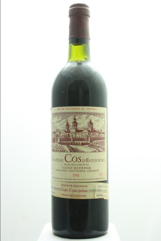 Cos d'Estournel 1981