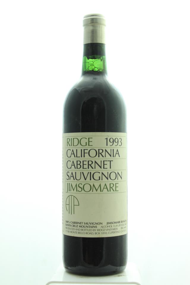 Ridge Vineyards Cabernet Sauvignon Jimsomare ATP 1993