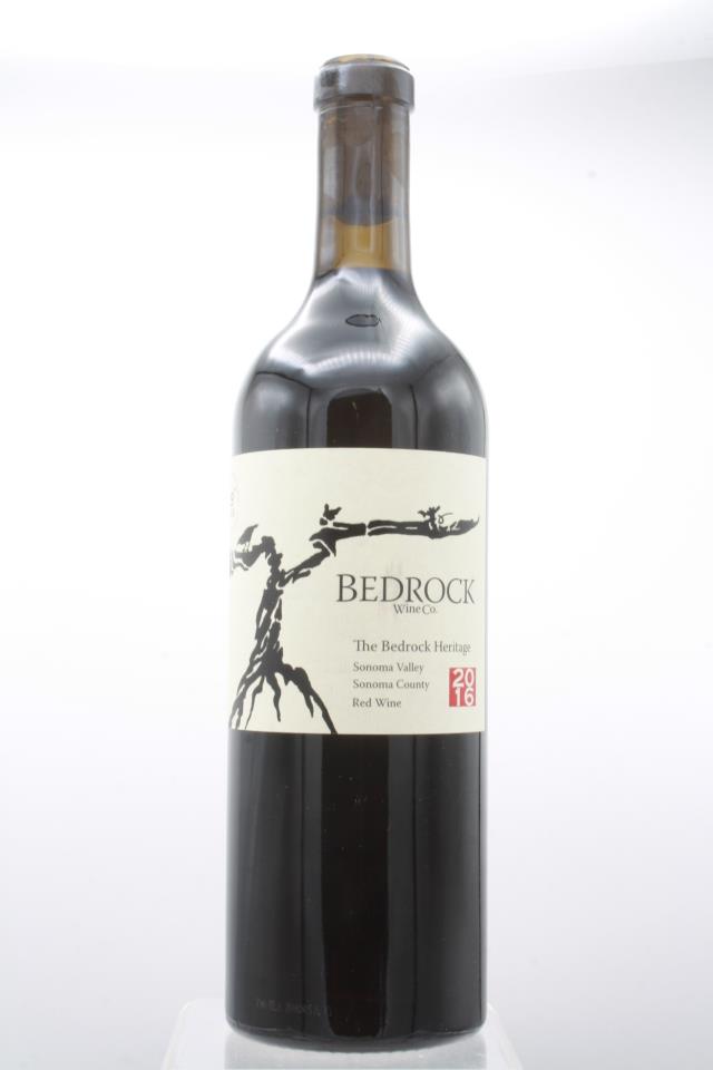 Bedrock Proprietary Red Bedrock Vineyard The Bedrock Heritage  2016