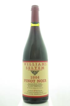 Williams Selyem Pinot Noir Allen Vineyard 2004