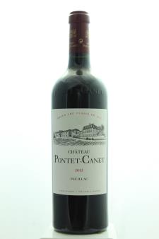 Pontet-Canet 2012