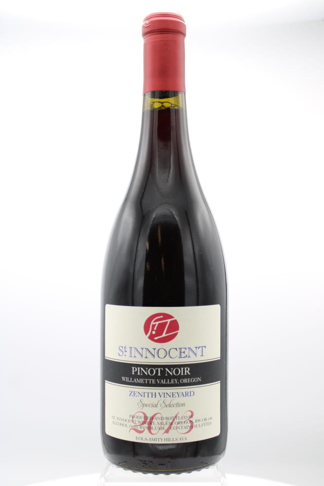 St. Innocent Pinot Noir Zenith Vineyard Special Selection 2013