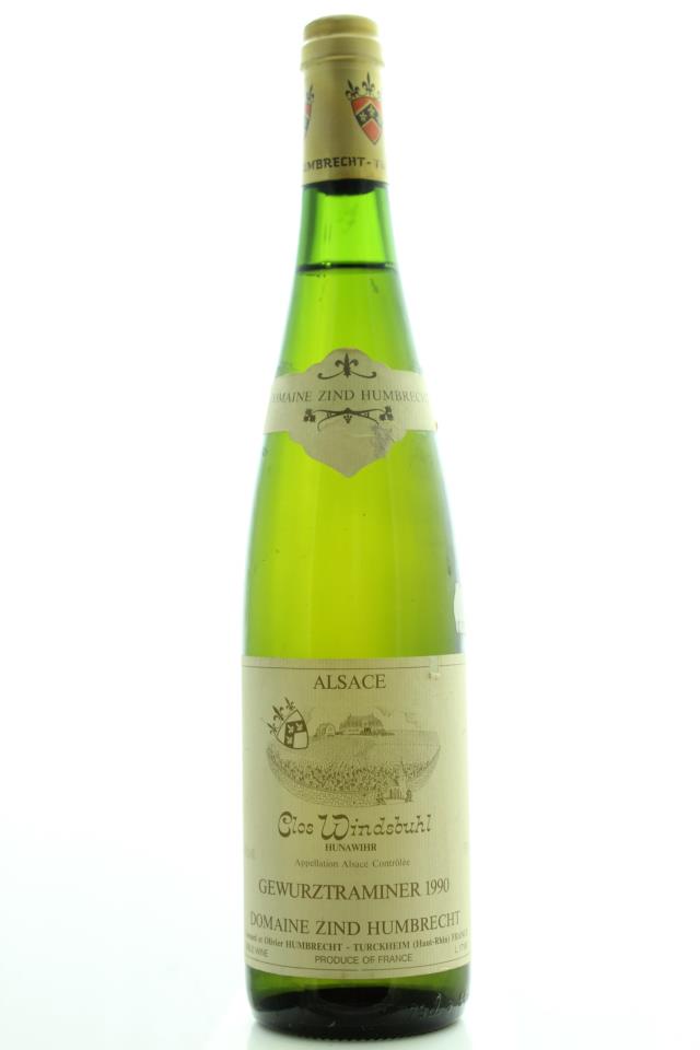 Zind Humbrecht Gewürztraminer Clos Windsbuhl 1990