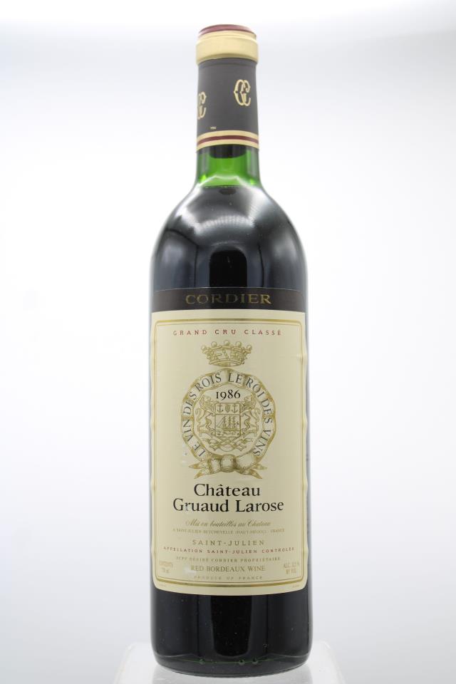 Gruaud Larose 1986