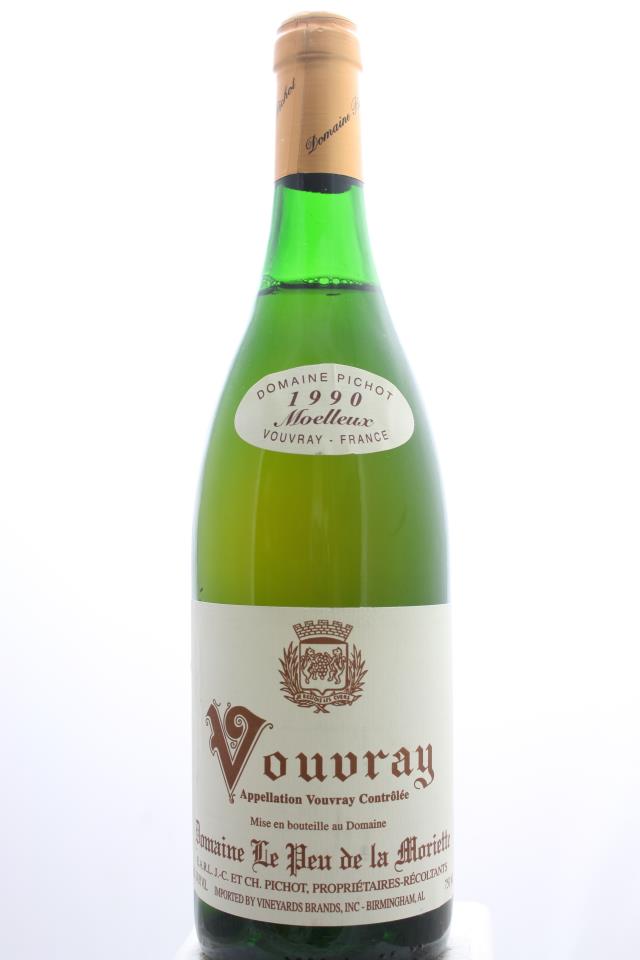 Pichot Vouvray Le Peu de la Moriette Moelleux 1990